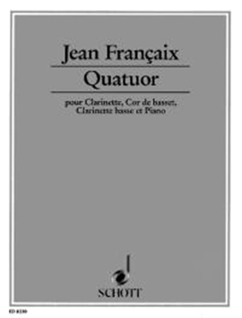 Quartet for wind Instruments